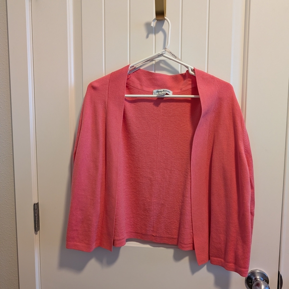 Tommy Bahama Pink Women's Shrug - Picture 2 of 4